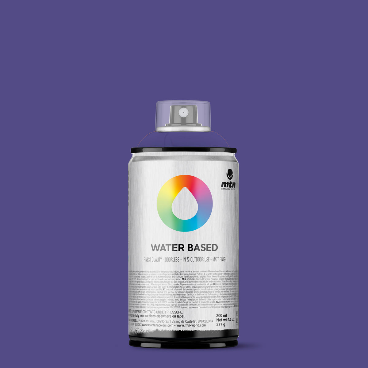 MTN Water Based 300 Spray Paint - WRV - Fluorescent Yellow
